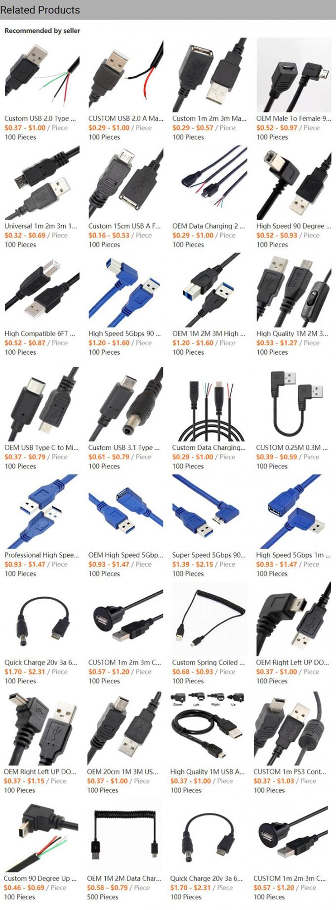 사용자 지정 Shied 미니 B 5 PIN USB 2.0 충전자 데이터 케이블 PS3 컨트롤러 카메라 0
