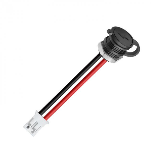 IP67 IP68 방수 캡 USB 타입 C 여성 소켓 잭 2 핀 PH 2.0 XH 2.54 SH1.0 VH ZH MX 커넥터 케이블 4