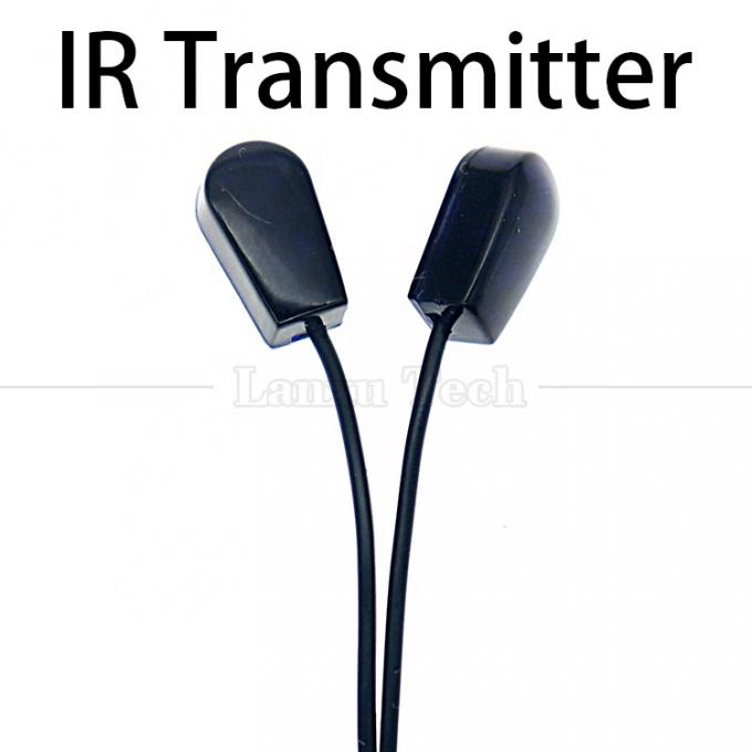 스플리터 3.5mm 오디오 잭 적외선 원격 Mi 발사자 IR 송신기 수신기 TV용 확장 케이블 1