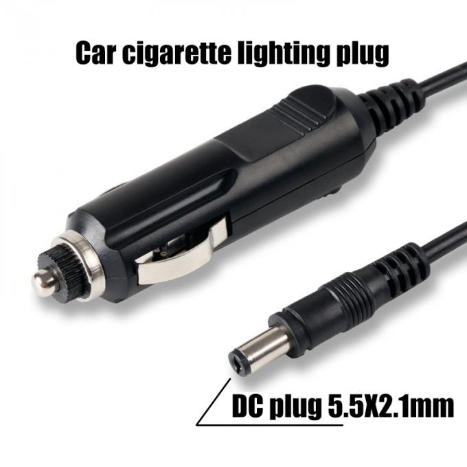 고품질 DC 플러그 5.5x2.1mm 자동차 담배 라이터 충전자 어댑터 케이블 2