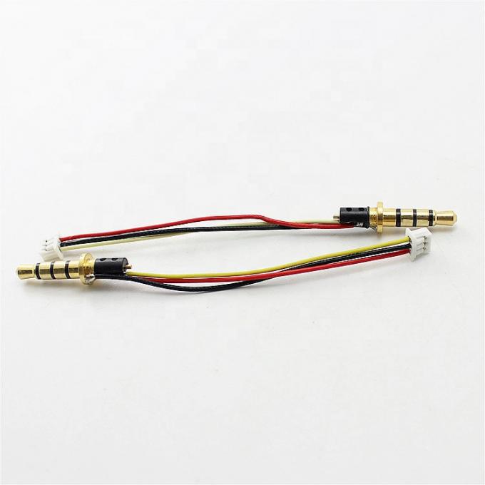 커스텀 3.5mm TRRS 오디오 잭 3 핀 모렉스 1.25mm 피치 커넥터 와이어 케이블 0