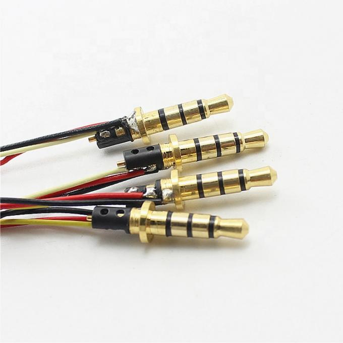 커스텀 3.5mm TRRS 오디오 잭 3 핀 모렉스 1.25mm 피치 커넥터 와이어 케이블 1