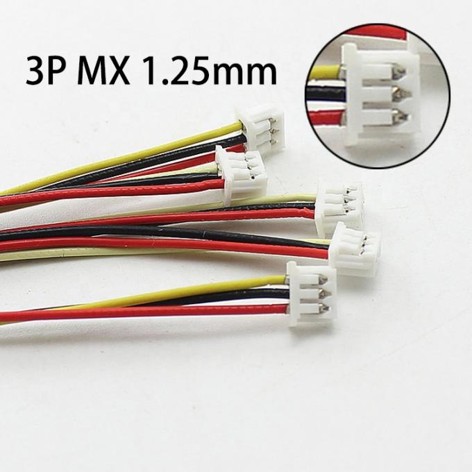 커스텀 3.5mm TRRS 오디오 잭 3 핀 모렉스 1.25mm 피치 커넥터 와이어 케이블 2