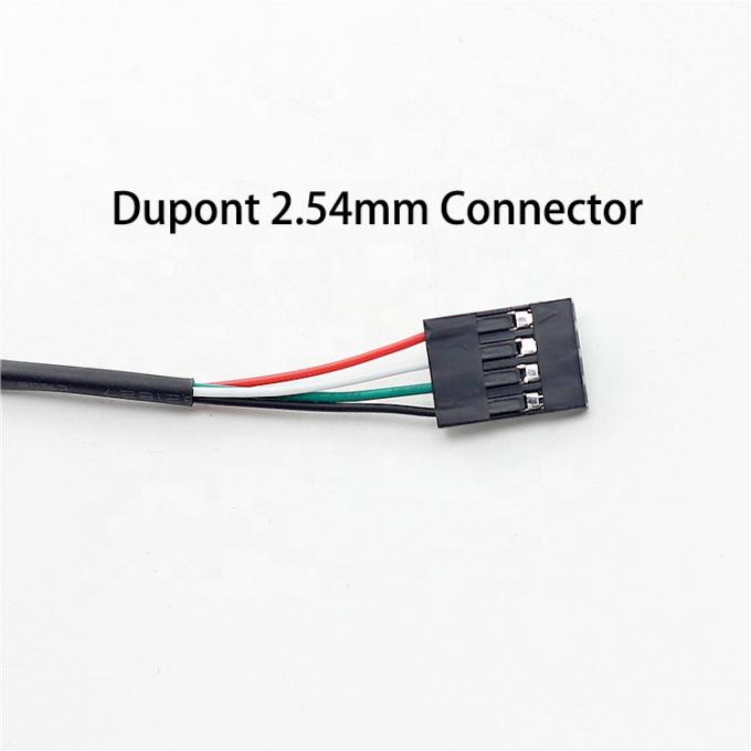 사용자 지정 4 핀 듀폰 2.54mm에서 모렉스 1.25mm 피치 커넥터 와이어 허리네스 어셈블리 케이블 1
