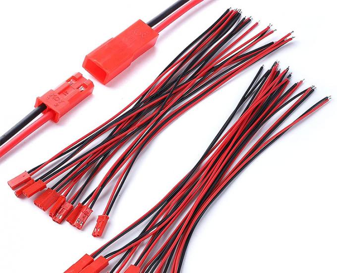 22AWG 남성 여성 2 PIN JST SYP RCY 플러그 커넥터로 맨 끝 Pigtail 와이어 리드 케이블 허리 LED 스트립 배터리 0