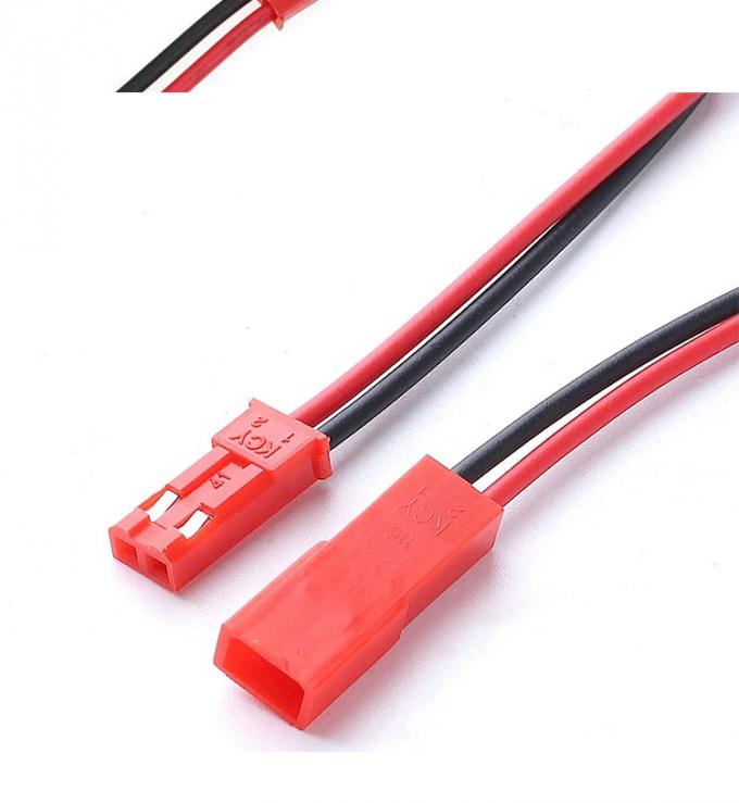 22AWG 남성 여성 2 PIN JST SYP RCY 플러그 커넥터로 맨 끝 Pigtail 와이어 리드 케이블 허리 LED 스트립 배터리 2