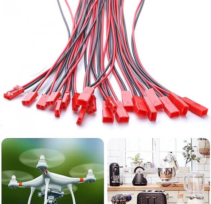 22AWG 남성 여성 2 PIN JST SYP RCY 플러그 커넥터로 맨 끝 Pigtail 와이어 리드 케이블 허리 LED 스트립 배터리 4