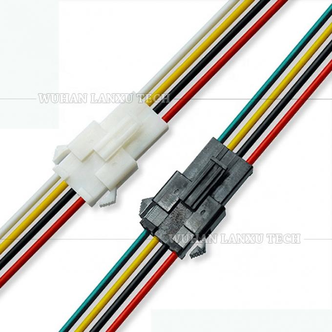 2 3 4 핀 SM 2.54mm 커넥터 GPS LED 라이트를 위한 남성에서 여성 소켓 조립 케이블 0