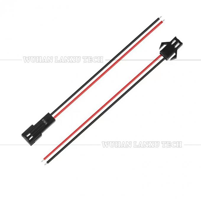 2 3 4 핀 SM 2.54mm 커넥터 GPS LED 라이트를 위한 남성에서 여성 소켓 조립 케이블 4
