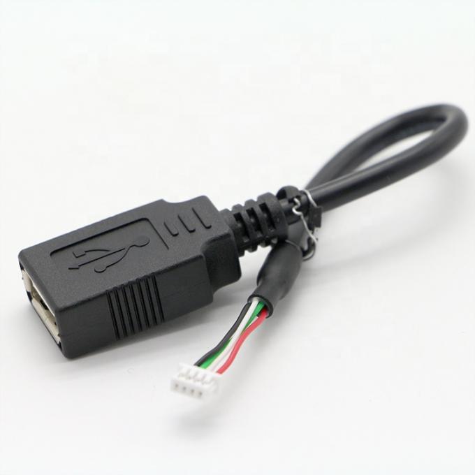 OEM 어셈블리 USB A 여성으로 JST 2 3 핀 PH XH 1.0mm 1.5mm 2mm 커넥터 피치 케이블 0