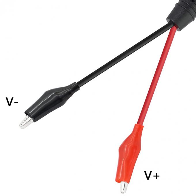 2.1mmx5.5mm 12V DC 남성 잭에서 악어 클립 전력 케이블 커넥터 CCTV 보안 카메라 조명 3