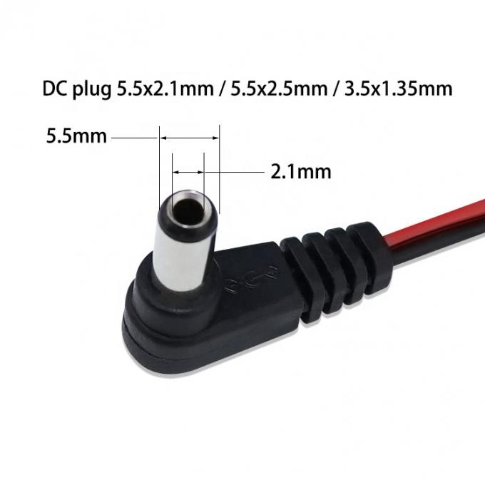 사용자 정의 OEM DC 배럴 잭 JST XH 2 핀 2.54 피치 전력 케이블 1