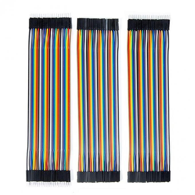 40 PIN 남성에서 여성으로 듀폰 커넥터 브로드보드 점퍼 와이어 GPIO 케이블 아두이노 5