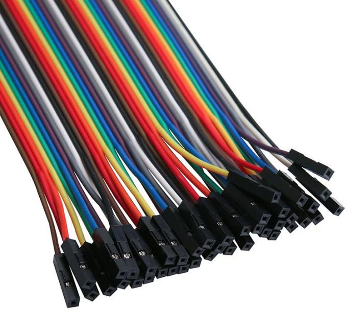 10cm 20cm 30cm 여성으로 여성으로 남성으로 남성 40 핀 듀폰 커넥터 브로드보드 GPIO 점퍼 와이어 아두이노 라즈베리 파이 4