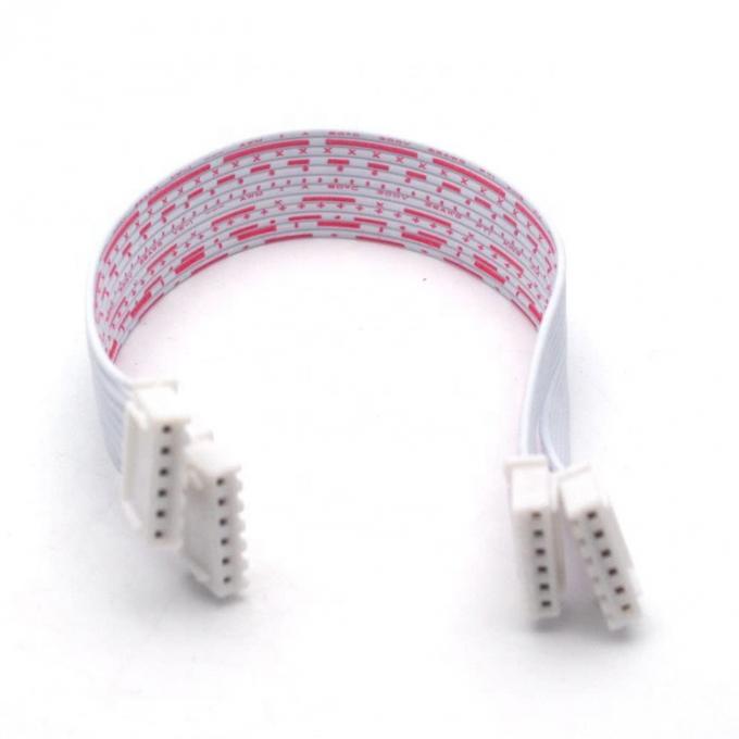 커스텀 2 3 4 5 6 7 8 핀 JST XH 2.54mm 피치 커넥터 평면 리본 케이블 4