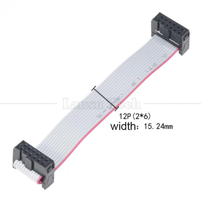 6 8 10 12 14 16 18 20 24 26 30 32 34 40 50 60 64 PIN 1.27mm Pitch IDC 2.54mm 2.0mm 커넥터 회색 평면 리본 와이어 케이블 8