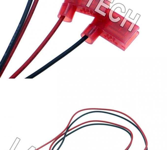 VH 2P 3.96mm 진도 90도 각 6.3 스파드 커넥터 조립 케이블 와이어 허니 2