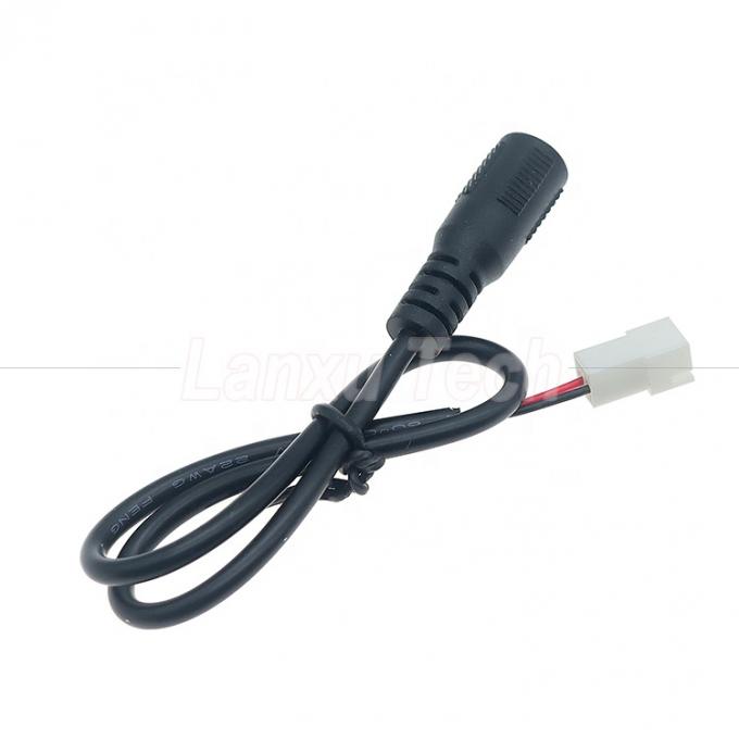 OEM 커스터마이징 DC 여성 5.5x2.1mm 배럴 잭 JST 2 PIN XH 2.54mm 피치 여성 커넥터 해운스 케이블 5
