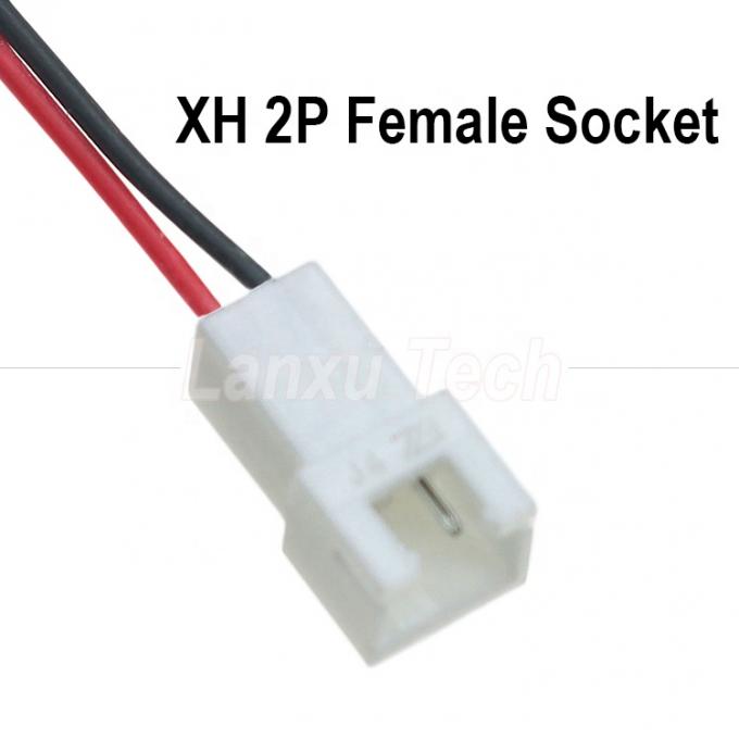 OEM 커스터마이징 DC 여성 5.5x2.1mm 배럴 잭 JST 2 PIN XH 2.54mm 피치 여성 커넥터 해운스 케이블 2
