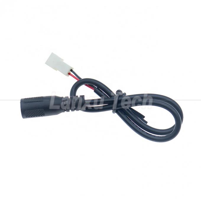 OEM 커스터마이징 DC 여성 5.5x2.1mm 배럴 잭 JST 2 PIN XH 2.54mm 피치 여성 커넥터 해운스 케이블 4