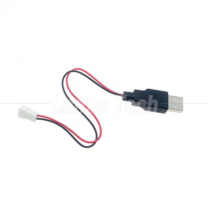 USB 타입 A 남성에서 JST XH 2.54 피치 2 핀 여성 소켓 케이블 3