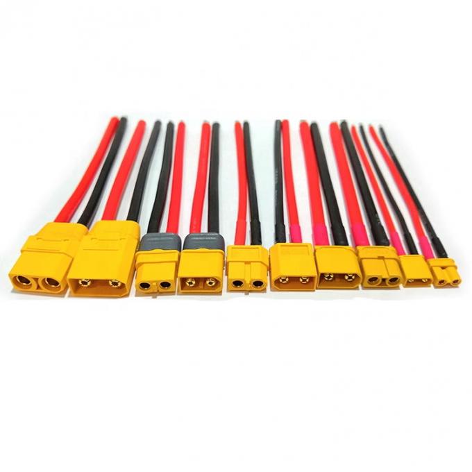 12AWG 16AWG 100mm 150mm 200mm XT30U XT60 XT60H XT90 커넥터 남성 여성 노크 와이어 Fpv 모터 배터리용 케이블 끝 허리 0
