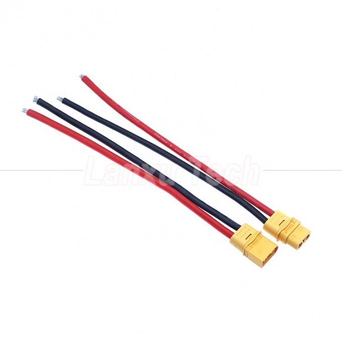 12AWG 16AWG 100mm 150mm 200mm XT30U XT60 XT60H XT90 커넥터 남성 여성 노크 와이어 Fpv 모터 배터리용 케이블 끝 허리 2