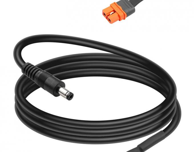 DC 5.5x2.1mm 5.5x2.5mm 플러그 남성 배럴 잭에 XT60 배터리 커넥터 와이어 케이블 태양 전지 패널 FPV 1