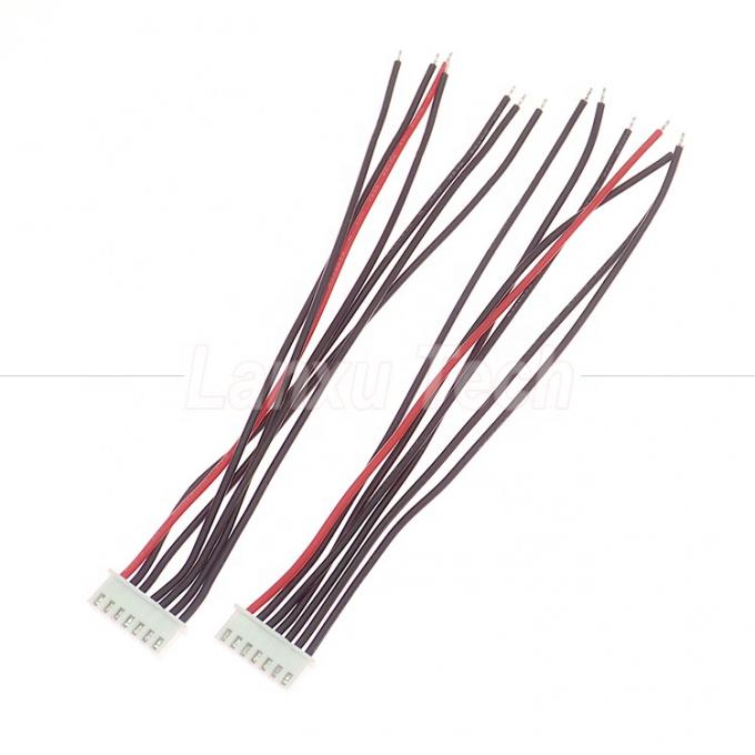 실리콘 와이어 JST XH 2.5mm 2s 3s 4s 5s 6s 7 핀 리포 배터리 밸런스 납 연장 충전 케이블 4