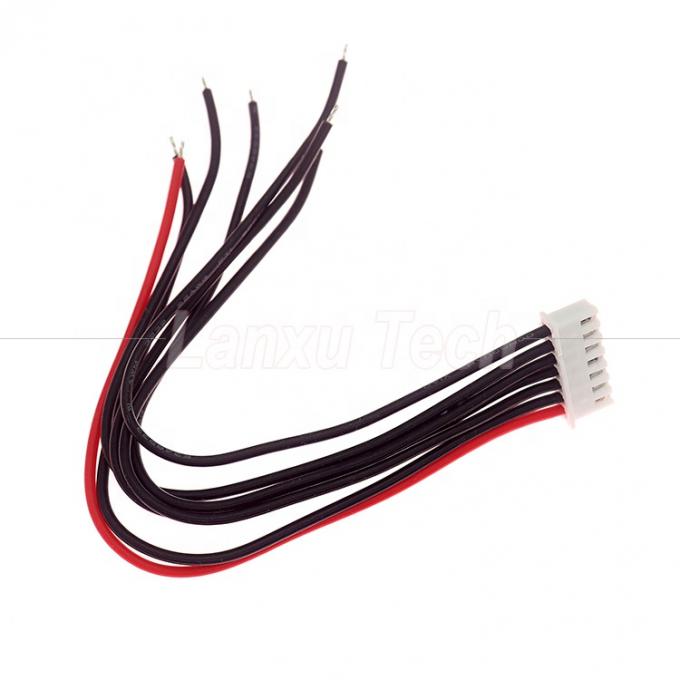 실리콘 와이어 JST XH 2.5mm 2s 3s 4s 5s 6s 7 핀 리포 배터리 밸런스 납 연장 충전 케이블 1