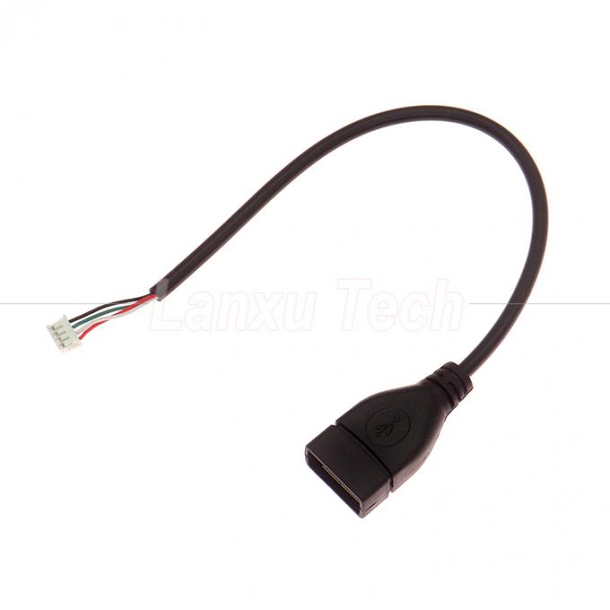 조립 USB 여성 남성 JST ZH SH VH PH XH MX 연결 케이블 4