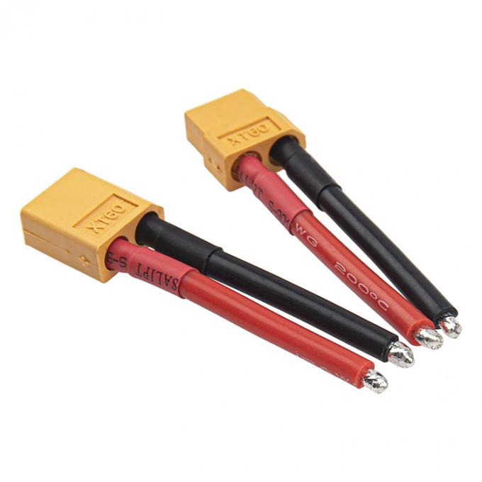 고품질 XT60 남성 여성 플러그 커넥터 12AWG 실리콘 와이어 리드 확장 케이블 RC 리포 배터리 FPV 레이싱 드론 1