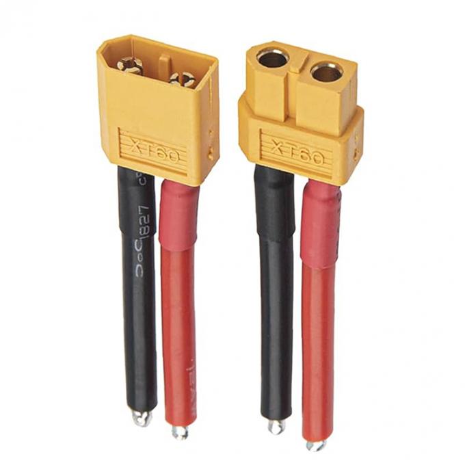 고품질 XT60 남성 여성 플러그 커넥터 12AWG 실리콘 와이어 리드 확장 케이블 RC 리포 배터리 FPV 레이싱 드론 4