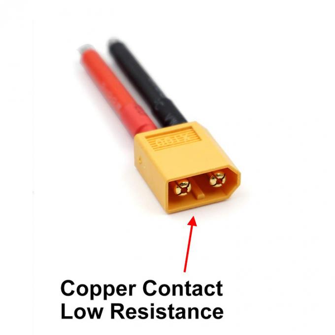 고품질 XT60 남성 여성 플러그 커넥터 12AWG 실리콘 와이어 리드 확장 케이블 RC 리포 배터리 FPV 레이싱 드론 3