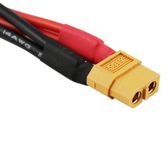 14AWG XT60 1 RC 리포 배터리의 여성에서 남성 Y 스플리터 연장 케이블 2