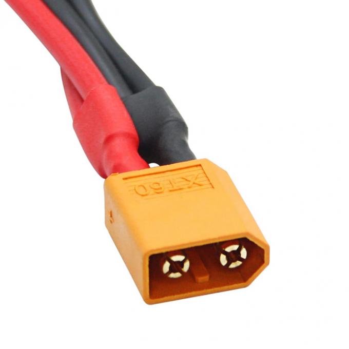 14AWG XT60 RC 리포 배터리용 1 남성에서 2 여성 Y 스플리터 연장 케이블 3
