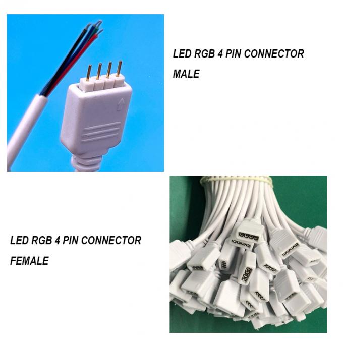 5050 LED 라이트 스트립 RGB 4 PIN 커넥터 케이블 1