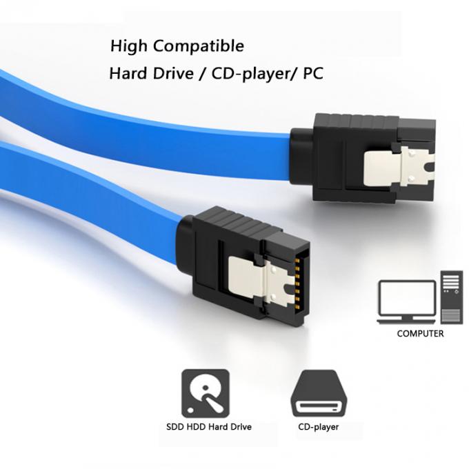 고속 6Gbps 데이터 레이트 하드 디스크 HDD SSD를 위한 Sata 전원 케이블 1
