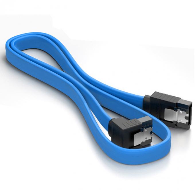 고속 6Gbps 잠금 락 오른쪽 각 Sata III 3.0 하드 디스크 전원 확장 케이블 4