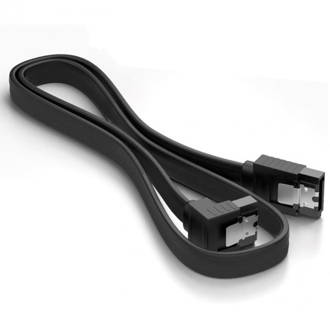 고속 6Gbps 잠금 락 오른쪽 각 Sata III 3.0 하드 디스크 전원 확장 케이블 7