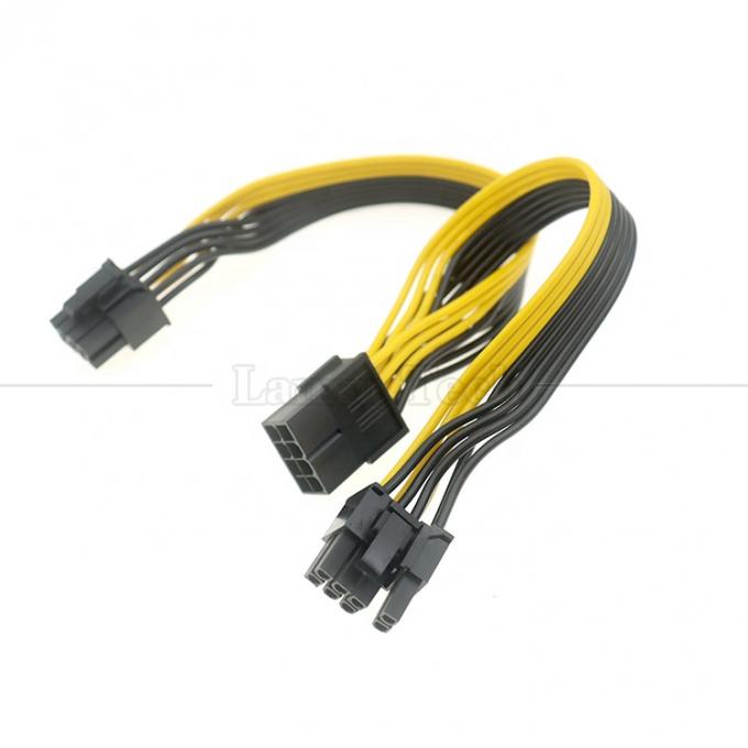 PCIe 8 핀 남성에서 듀얼 8 핀 여성 PCI 익스프레스 그래픽 비디오 카드 GPU 스플리터 전원 어댑터 케이블 5