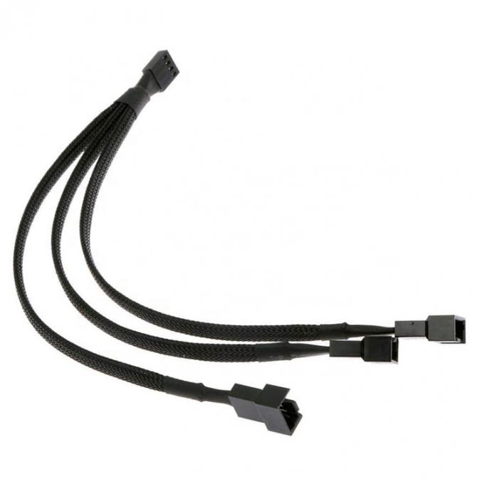 1 ~ 3 CPU 4 PIN 커넥터 PC 케이스 온도 제어 냉각 팬 Y 스플리터 확장 PWM 케이블 4