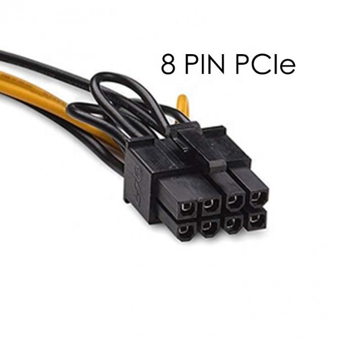 스플리터 8 핀 PCIe 익스프레스 남성으로 듀얼 15 핀 Sata 전원 어댑터 ATX 케이블 2