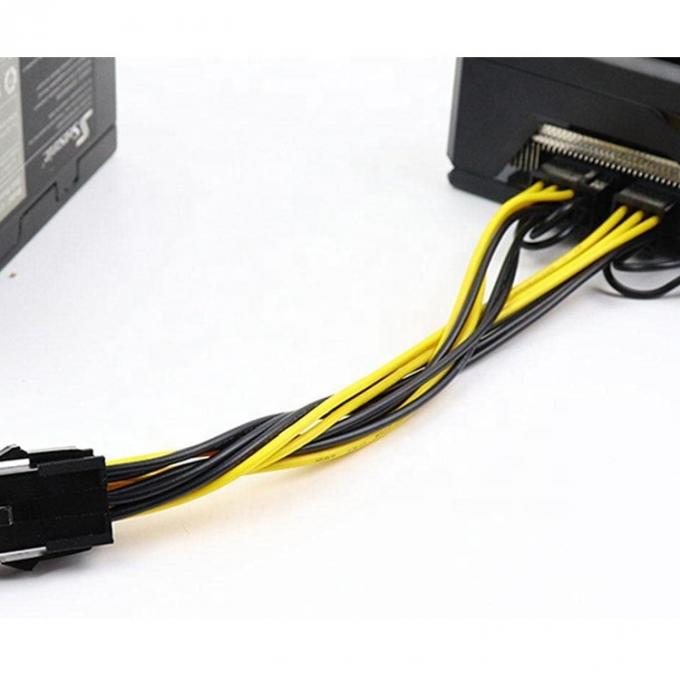 PCIe 8 핀 남성에서 듀얼 8 핀 남성 PCI 익스프레스 그래픽 비디오 카드 GPU 스플리터 전원 어댑터 케이블 5