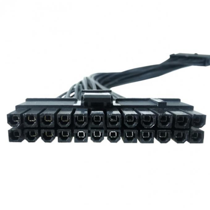 남성에서 여성 PSU 컴퓨터 메인보드용 24pin ATX 전원 공급 확장 케이블 1