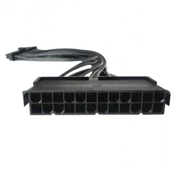 남성에서 여성 PSU 컴퓨터 메인보드용 24pin ATX 전원 공급 확장 케이블 2