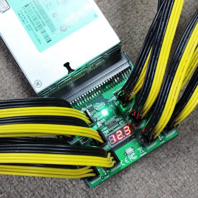 PCIE 6 핀에서 8 핀 GPU ATX 비디오 그래픽 카드 PCIE PCI 익스프레스 전원 케이블 4
