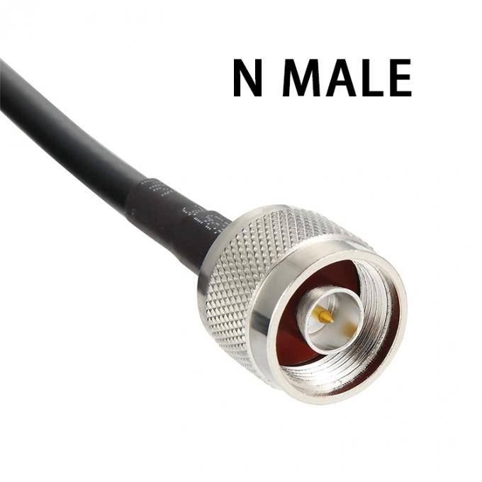사용자 정의 저손실 N 남성 플러그 N 남성 TNC 커넥터 GPS Wifi RF 라디오 안테나에 대한 RF 코아시얼 케이블 3