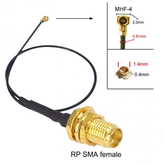 UFL ~ SMA M.2 NGFF IPX IPEX MHF4 ~ RP SMA 여성 RF 피그테일 WiFi 안테나 연장 케이블 2