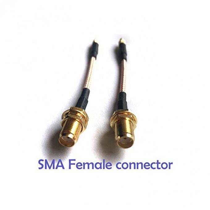 RG316 피그테일 SMA 여성에서 직선 MMCX 남성 RF 동축 안테나 확장 케이블 3